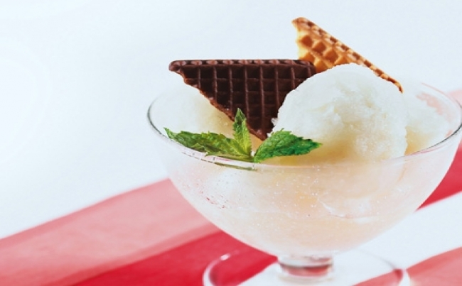 Sorbete de granadilla